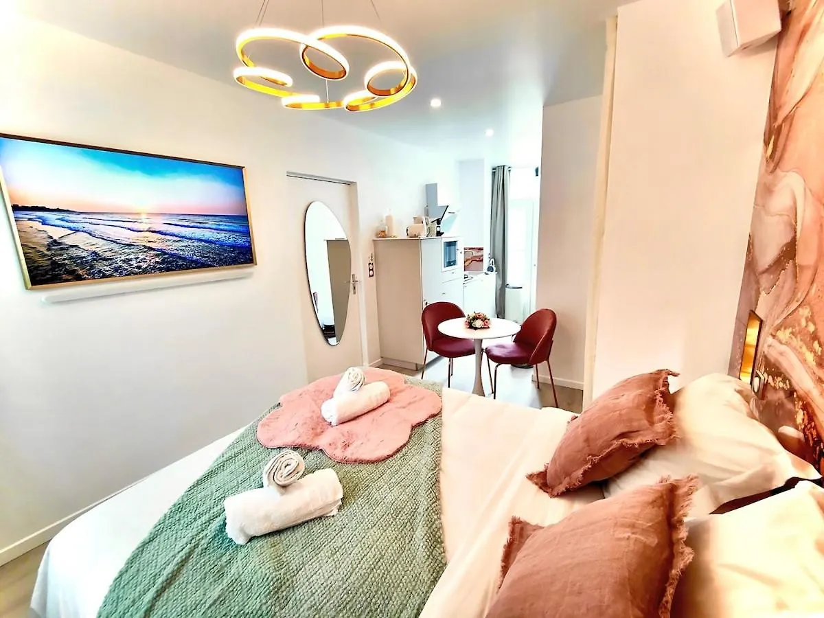 Rosemarine By Mrodbnb - Escapade Romantique - Appart Neuf- 25M Plage & Resto - Cine - Popcorn - Ciel De Pluie Xxl Κανκάλ Γαλλία