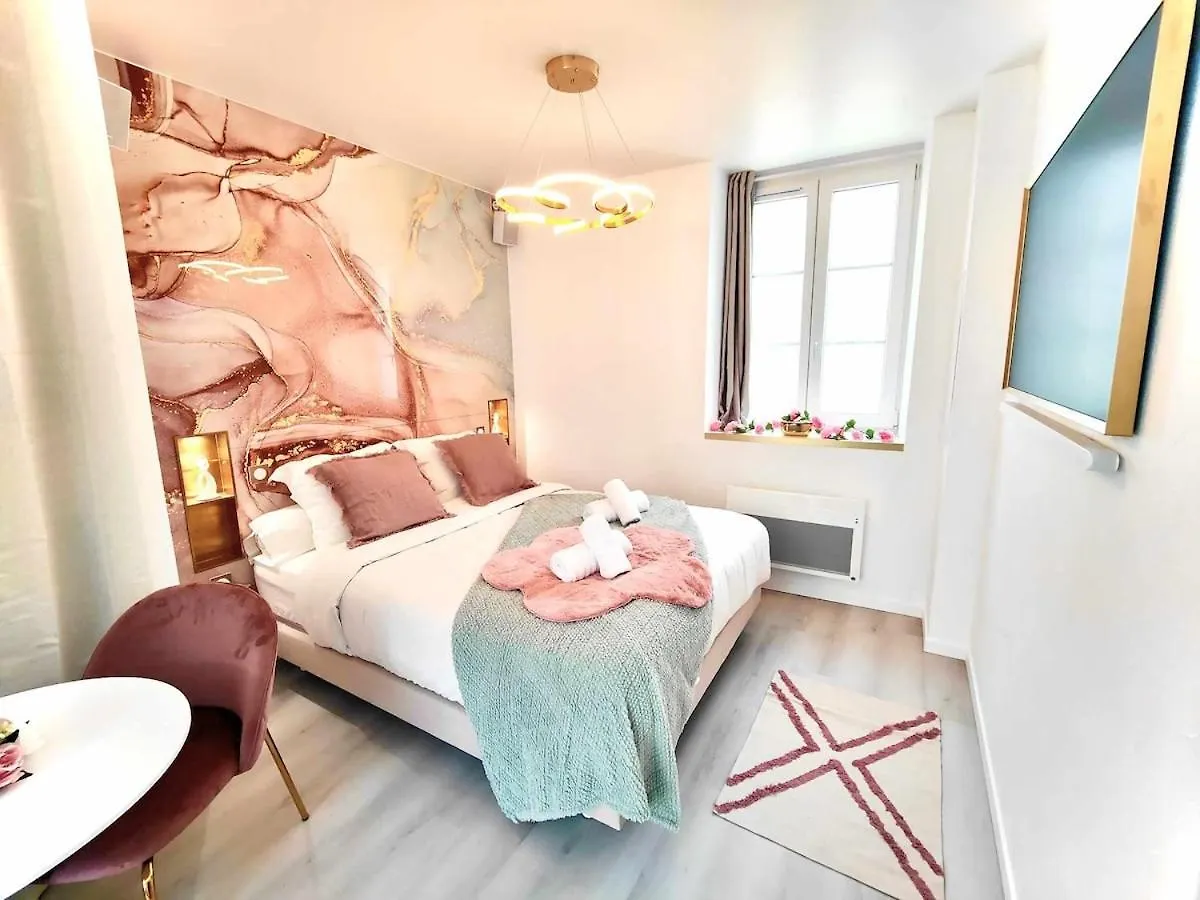 Rosemarine By Mrodbnb - Escapade Romantique - Appart Neuf- 25M Plage & Resto - Cine - Popcorn - Ciel De Pluie Xxl Κανκάλ